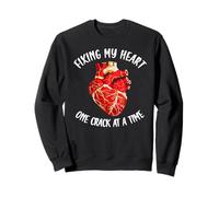 Fix My Heart One Crack At A Time Kintsugi Sweatshirt