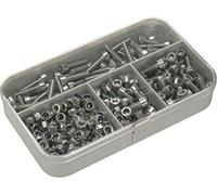 FIX-NIPPEL Assortiment de vis à six pans creux Edelst 50 x vis à six pans creux