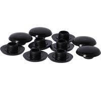 Fix Nippel Capuchon 13 x 5 mm pour six pans creux SW 6mm, noir (pack de 10)