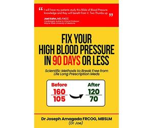 Fix Your High Blood Pressure in 90 Days or Less: Scientific Methods to Break Free from Life Long Prescription Meds
