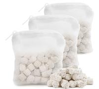 FIX ZHANG Biomax Lot de 3 filtres de rechange pour aquarium Fluval SPEC, Evo et Flex, étape 3 filtres de filtration biologique A1378-60 g chacun