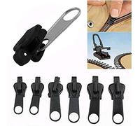 Fix Zip Puller-Zip Slider Repair Instant Kit, Zip Slider Repair Instant Kit,Instant Zipper Replacement Set for Coats Jacket, Luggage, Backpacks (Opp-6pcs)