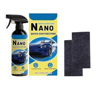 Fixapro Scratch Remover et Chiffon de Nettoyage de Voiture,Rayure Spray Nano Anti Voiture,Chiffons de réparation de Rayures Polyvalent, Réparation de Rayure de Peinture,Tourbillons Taches d'eau,237ML