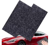 Fixapro Scratch Remover,Fixapro Chiffon De Nettoyage De Voiture,Efface Rayure Profonde Voiture,Rayure Voituré,Réparations De Rayures De Peinture,Tourbillons Et Taches D'eau,20x10cm (2*Chiffon)