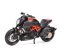 FIXARE 1:18 Pour véhicules Ducati-Diavel en carbone statique moulé sous pression Loisirs de collection Motard Modèle Jouets