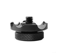 Fixateur de câble multi-fentes en alliage d'aluminium pour appareils photo reflex numériques et sans miroir offrant une gestion organisée des câbles et une installation d'outils (circulaire)