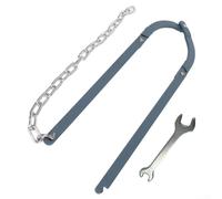 Fixateur de clôture de jardin 490 mm en fer résistant à la rouille pour serrer et réparer les câbles barbelés électriques et les clôtures pour chevaux avec une longue durée de vie