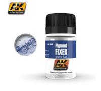 Fixateur de Pigment - AK048 - Meilleure Adhérence - Durabilité des Pigments - AK Interactive