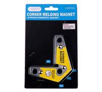 Fixateur de soudage 60/90/120 ° - Positionneur de soudure magnétique multi-angle - Localisateur auxiliaire de ferrite - Positionneur d'angle de soudage - Règle - Rapporteur - Mesure biseautée - Jauge