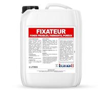 Fixateur de surface, fixe et durcit les fonds friables, farinants, bloque les fonds poreux, régule l'absorption ECRAN77 5 litres