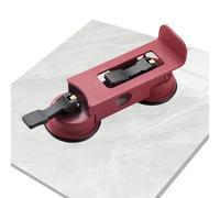 Fixateur d'espacement au sol - Stratifié à double griffe + pince à ventouse, conception ergonomique robuste, construction métallique durable, fonction d'alignement de précision + système de manipulati