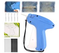 Fixateur Rapide de Vêtements mini machine à coudre à réparation rapide mini pistolet à couture pour vêtements Connecteur de Vêtement à Bouton Instantané, Stitchy Quick Clothing Fixer（bleu ）