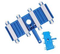 Fixation à vide dans la piscine, tête à vide pour piscine - Nettoyant à ressort chaud à roues flexibles - Tête à vide pour piscine rotative avec roues, pour usage public et domestique