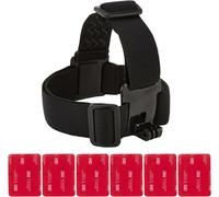 Fixation Bandeau pour GoPro-Support de Tête Compatible avec Caméra d'Action-Head Strap pour Casque