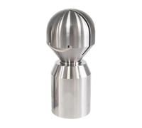 Fixation Boule de Pulvérisation 1pcs 3/8"-2" Stainless Rotary Spray Ball Sanitary Female Thread Tank(1I2 female thread)