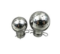 Fixation Boule de Pulvérisation Buse de nettoyage réservoir statique fixe, boule pulvérisation à clipser en acier inoxydable(38.1mm Ball OD 53mm)