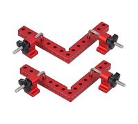 Fixation carrée à angle droit de positionnement à 90°, accessoires de pince d'épissure pour le travail du bois, bloc à angle droit en alliage d'aluminium avec échelle métrique et (160mm)