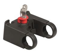 Rixen & Kaul Adaptateur Universel de Guidon KLICKfix® avec Verrou noir universal
