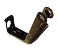 Fixation coudée pour éclairage avant de vélo