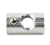 Fixation coulissante M8 fiable avec boule à ressort et glissière en aluminium pour structures solaires photovoltaïques 10/20/50 pièces (20 pièces)