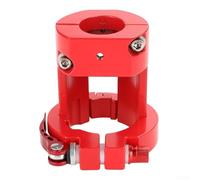 Fixation de base pliable pour trottinette électrique Xiaomi Pro avec support de tige en alliage d'aluminium pour réduire la tension et éviter les oscillations (rouge)
