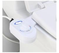 Fixation De Bidet À Double Buse Pour Siège De Toilette, Douchette Wc Portable Pulvérisateur De Bidet Non Électrique Fixation De Bidet De Toilette, Pulvérisateur De Bidet De Salle De Bain