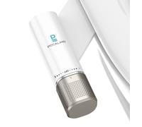 Fixation de bidet non électrique pour siège de toilette, pression d'eau froide réglable (gris champ)