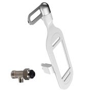 Fixation de bidet pour nettoyage automatique - Doubles buses rétractables - Bidet non électrique - Pulvérisateur de toilette à pression d'eau réglable