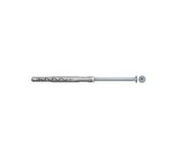 fischer - Cheville nylon rallongée SXRL 8x60 avec vis à tête fraisée en acier électrozingué pour fixation d'ossatures et cadres/Boîte de 50