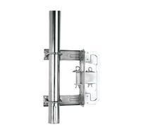 Erard Fixation de cheminée 801303 Support simple Argent