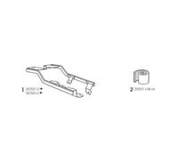 Fixation de coffre arriere SHAD BMW C400GT 2019-2025