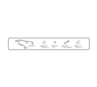Fixation de coffre arriere SHAD BMW C400X 2018-2025