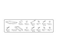 Fixation de coffre arriere SHAD BMW F850GS 2018-2024