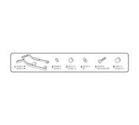 Shad Fixation Arrière Top Master Bmw F900r/f900xr One Size Black
