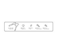 Fixation de coffre arriere SHAD Honda Forza 125 2015-2025