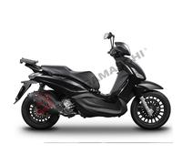 Shad Top case arrière pour Piaggio Beverly 125, Sport Touring 350, Tourer 125/250/300/400 Noir
