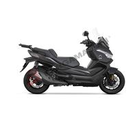 Shad Top-case Voge Sr4 Max - fixation arrière - Argenté