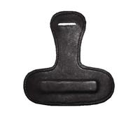 Fixation de croupière pour cheval en cuir Horze Feldmann Noir TU