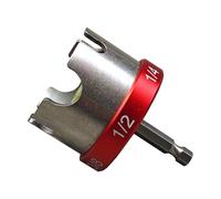 Fixation De Foret À Écrou Vitesse Dissolvant Boulon 1/4 3/8 1/2 Pouces Pour Clés Douille Et Outils Pilote Outil Foret Écrou