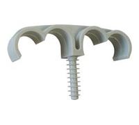 Fixation de gaines et tubes ING FIXATION Fix-ring Quadruple - Ø 20 mm - Boîte de 50 - A302500 G
