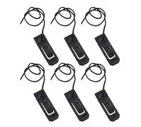 Fixation de la nageoire de la planche de surf - Ensemble de clips de bassin versant de 6 pièces, boucle de broche de base durable, support de remplacement sécurisé fiable robuste | Accessoire de vites