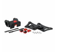 Fixation de panier avant clips (clic sécurite) pour panier Newton 25,4-31,8 ref 5171-5174-36692-36693 Noir