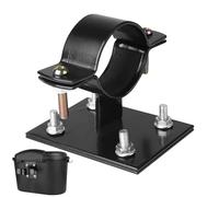 Fixation de Panier en métal - Ensemble de Supports | Support de Cadre en Fer - Kit de Fixation Panier pré-assemblé pour Banlieue de vélo électrique Pliable sur Route