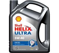 Huile moteur SHELL Helix Diesel Ultra 5W40, 4L