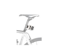 Fixation de plaque de numéro de dossard BBB NumberFix BSP95 - Accessoire vélo loisir