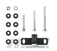 Fixation de Porte-Bagages GT-Mantis (pièce de Rechange pour Garde-Boue Bluemels, Fixation sûre, Ajustement Variable, entretoises incluses)