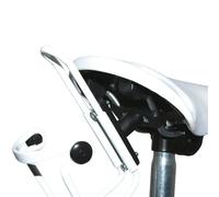 Fixation de porte bidon sur chariot de selle P2R Blanc TU