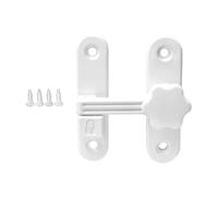 Fixation de porte polyvalente en alliage de zinc robuste - Construction renforcée - Style moderne - Accessoire pour plusieurs scènes - Renforcement de porte de salle de bain