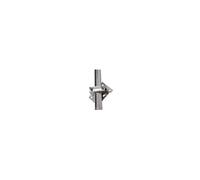 Erard Fixation de poutre orientable 800881 - Colis de 8 - Gris