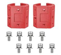 Fixation de rail de voiture pour support d'angle de rail de système Packout, accessoire de support de voiture résistant à l'usure et sans déformation, clip de rail en métal rouge, pour la réparation